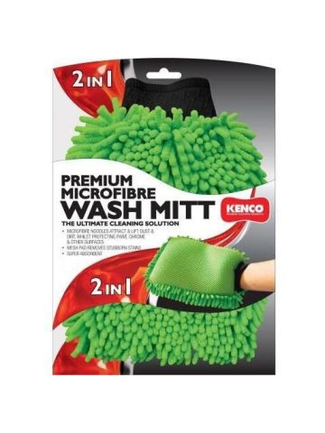 Kenco 2 In 1 Premium Microfiber Wash Mitt Noodle