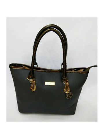 MJF Bag For Women,Black Grey - Tote Bags