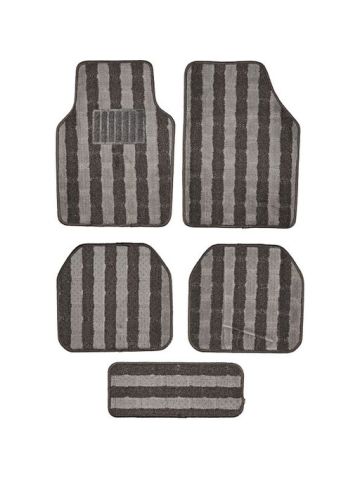 Vitaly 189, 5 Piece Set Of Heavy Duty Car Floor Mats - Grey