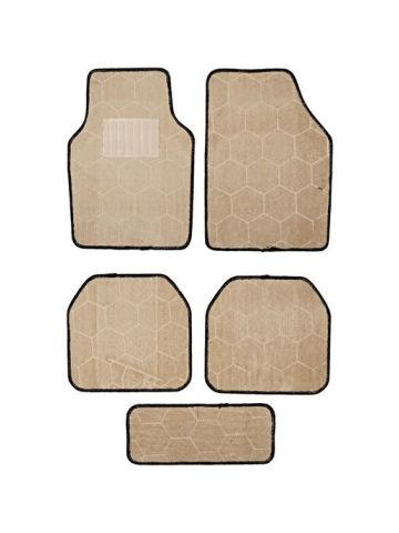 Vitaly 401, 5 Piece Set Of Car Floor Mats - Beige