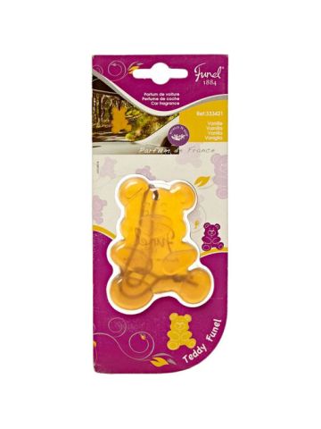 Funel Teddy Vanilla Car Air Freshener