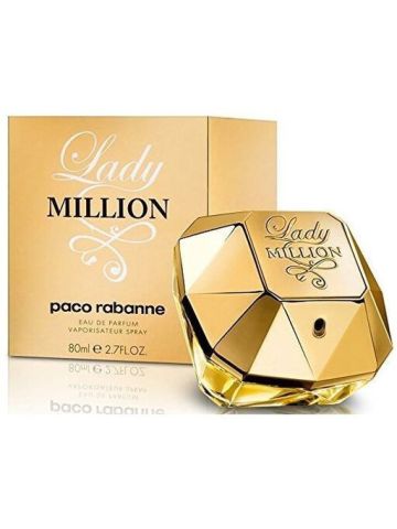 Lady Million By Paco Rabanne For Women - Eau De Parfum, 80ml