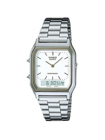 Casio Men's Stainless Steel Analog/Digital Watch For Men AQ-230A-7DF