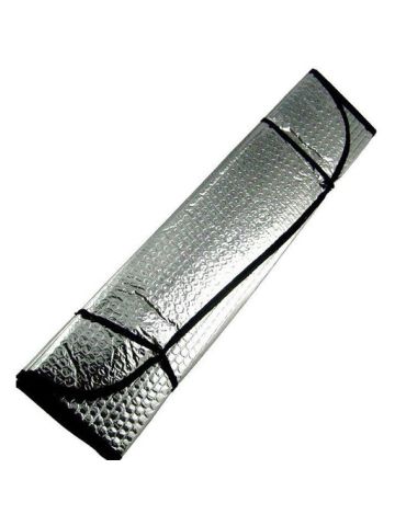 Single Bubble Silver Car Front Window Sunshade