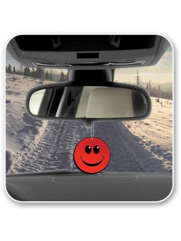 Kenco Smiley Car Air Freshener Strawberry