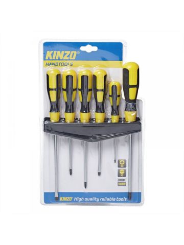 Kinzo Set Of 6, High Quality Screwdrivers