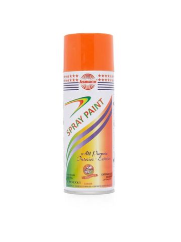 Asmaco All Purpose Interior And Exterior Spray Paint, Orange