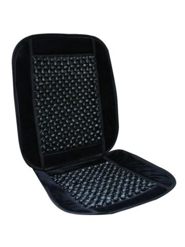 LP Wooden Bead Car Seat Cushion Black
