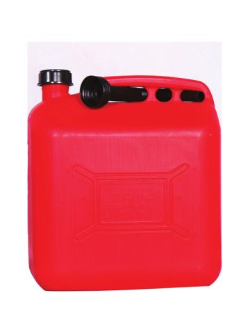 LP 20 Liter Plastic Petrol Fuel Can Red