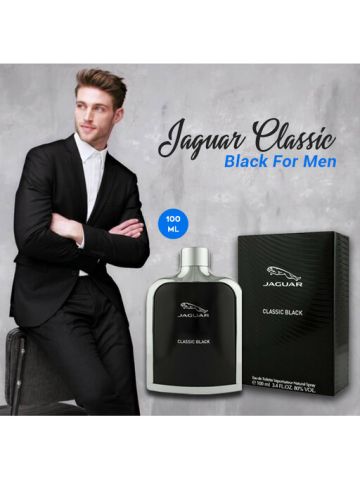 Classic Black By Jaguar - Perfume For Men - Eau De Toilette, 100ml