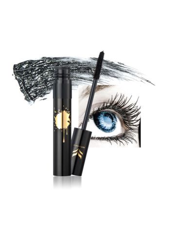 Huamianli Colorful Shinning Mascara High-Grade Aluminum Bottle Waterproof & Sweat Proof Eyelash Extension Low Key, Black JX-0004 A60K