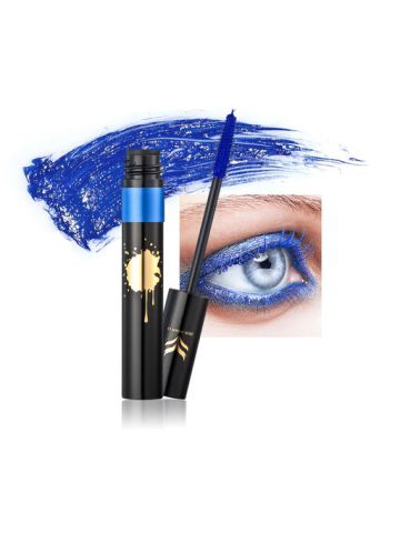 Huamianli Colorful Shinning Waterproof & Sweat Proof Mascara, Sapphire Blue JX-0005 A60K