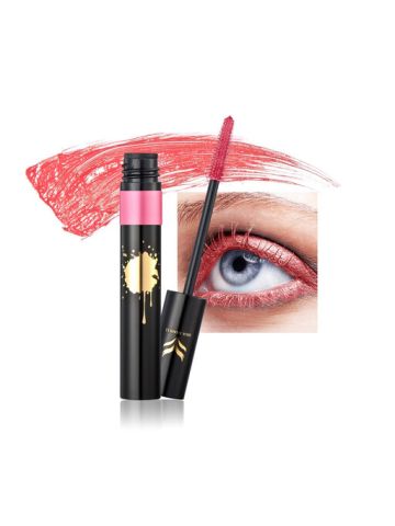 Huamianli Colorful Shinning Waterproof & Sweat Proof Mascara, Rose Pink JX-0006 A60K