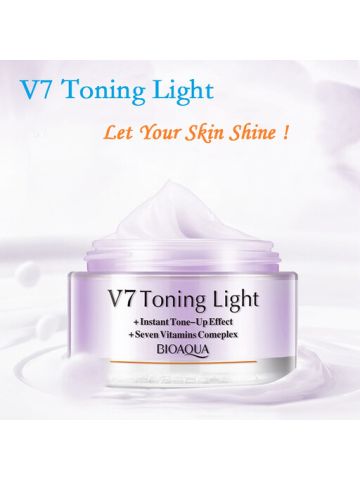 BIOAQUA -  V7 Toning Light Cream For Lazy Makeup Multivitamin Complex Concealer  50g JX-0026 A50K