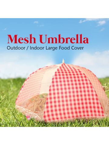 Reusable & Collapsible Pop-Up Mesh Umbrella