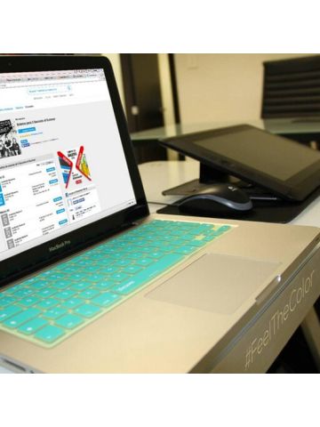 Benaw Glow in Dark Keyboard for Mac Air 11/13 and Pro 13/13 R/15/15 R Uk Turquoise