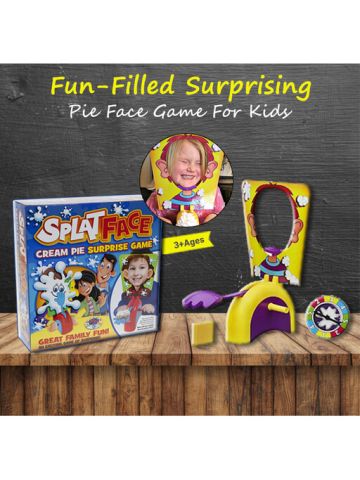 Exciting Fun-filled Surprising Pie Face Game For Kids 3+Ages, 0150-SC