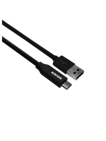 Kanex USB C to USB 2 0 Charging Cable Black