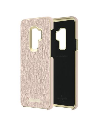 Kate Spade New York Samsung Galaxy S9 Wrap Inlay Case Rose Gold