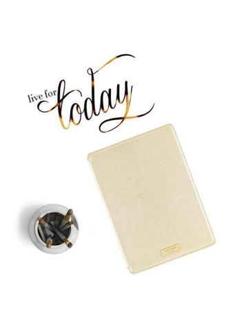 Kate Spade New York  Folio Hardcase for iPad Air 2 Metallic Gold