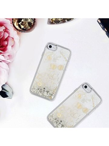 Kate Spade  New York  Liquid Glitter Case Favorite Things Gold for iPhone 7, 8