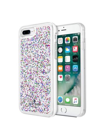 Kate Spade New York Protective Clear Glitter Case For IPhone 7 Plus Multi Glitter