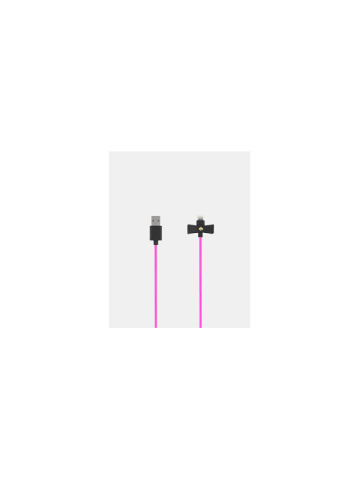 Kate Spade New York Bow Charge Sync Cable Captive Lightning Black Bow Vivid Snapdragon Cable