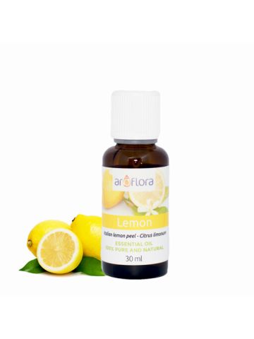 InnoBiz Lemon Essential Oil 100% Natural, Uncut, Undeterpenated, Glass Bottle, Dorpper , 30ml