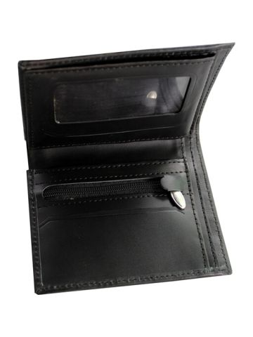Genuine Leather Wallet /Card Holder- Black