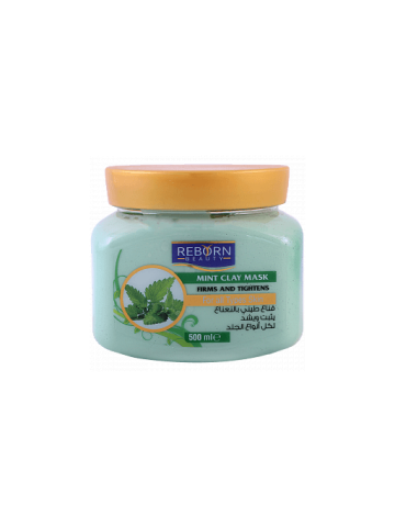 Reborn Beauty Mint Clay Mask Firms & Tightens 500ml