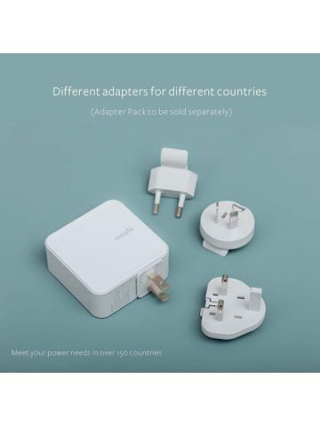 Moshi 4 Port USB Wall Charger 35 W CN white