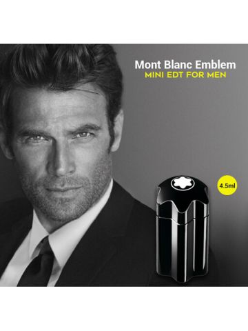 Mont Blanc Emblem Mini EDT For Men, 4.5ml