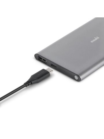 Moshi Ionbank 5000 MAh Portable Battery USB-C Titanium Gray