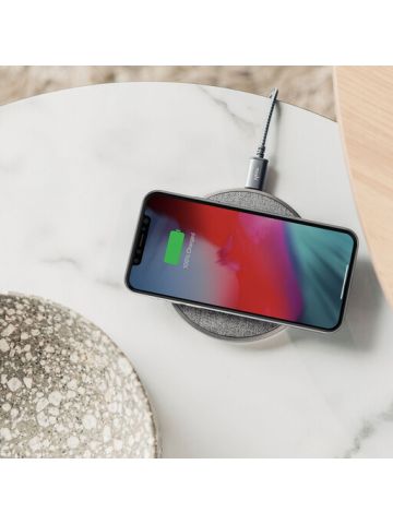 Moshi Otto Q Wireless Charger Pad, Supports 10W Fast Charging, Anti Slip Rubber Base