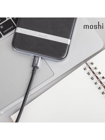 Moshi USB Cable 1m with Lightning Connector  Black