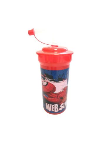 Marvel Spiderman Tumblers With Straw MV15353-C