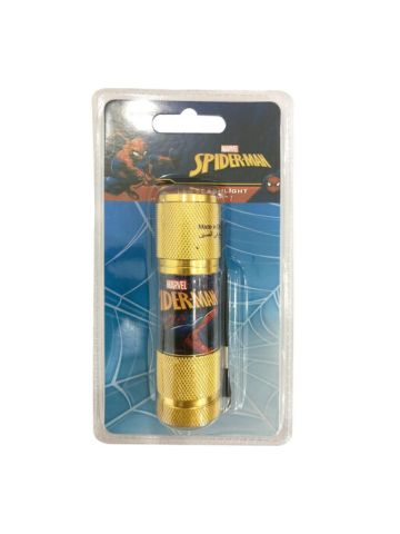 Marvel Spiderman Led Flash Light MV15430B, 2.5 X 2.5 X 9