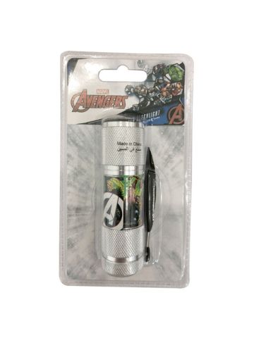 Marvel Avengers Led Flash Light MV15443C, 2.5 X 2.5 X 9