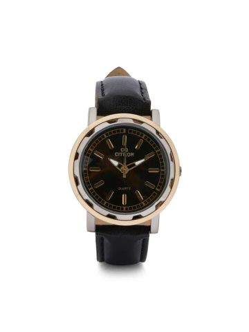 Citron Men's Leather Analog Watch 5524LM-2