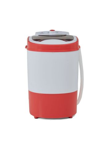 Meabashi Washing Machine ME-WM301S White/Red