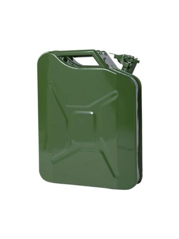 LP 20 Liter Metal Petrol Jerry Can Green