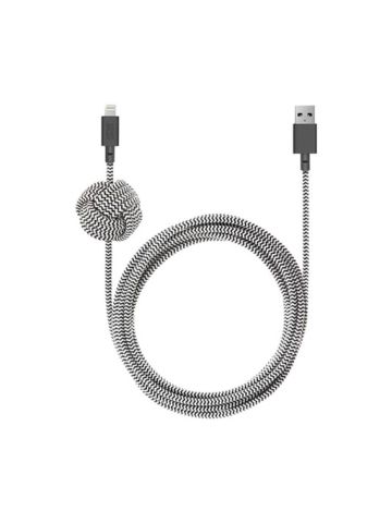 Native Union - Night Type-A To Type-C Cable Zebra 3 Meter