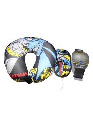 WB Batman NeckRoll & Eyemask NREM-01, 28 X 28 Cm