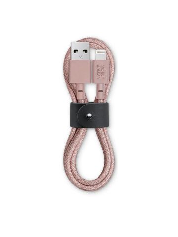 Native Union - Belt 1.2 M Lighting Cable - Rose
