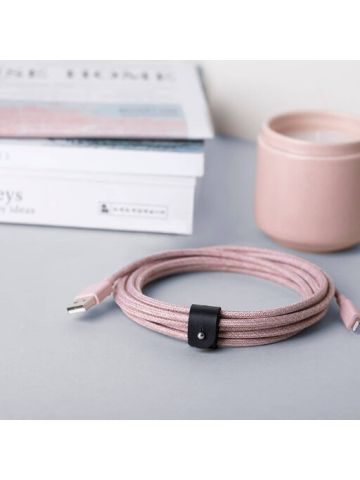 Native Union Belt Lighting Cable XL 3m Rose