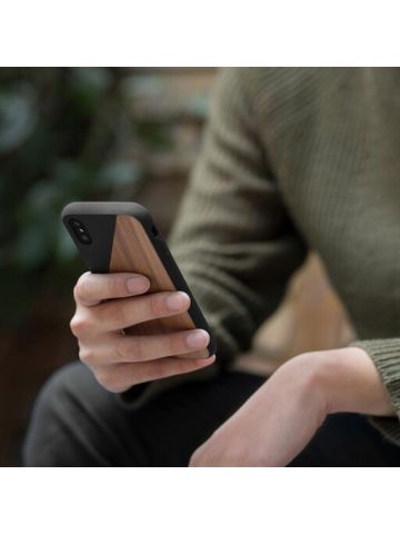 Native Union Clic Wood Case Black For iPhone Xs/x