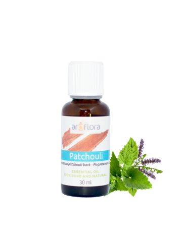 InnoBiz Patchouli Essential Oil 100% Natural, Uncut, Undeterpenated, Glass Bottle, Dropper , 30ml