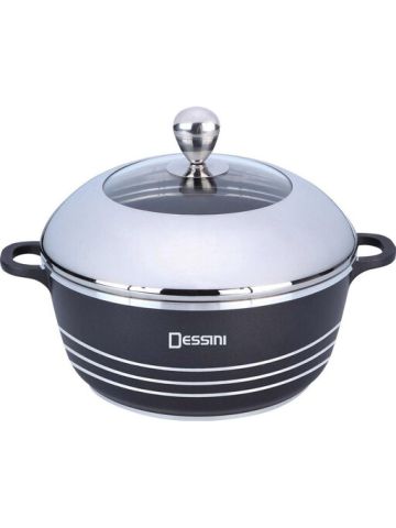Dessini Non Stick Cooking Pot 40 Cm Black