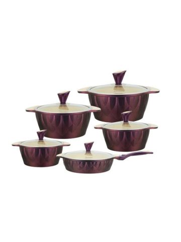 Dessini Granite Aluminium Cookware Set 17 Pcs