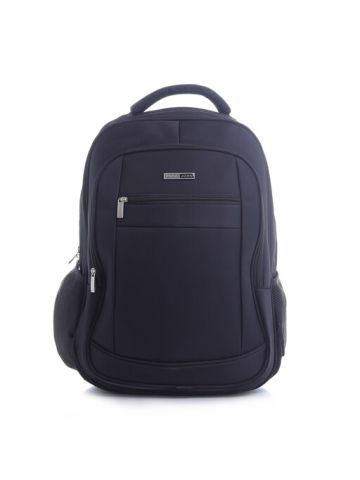 Para John 18 inch Backpack unisex Round, Black